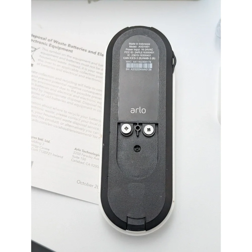 Arlo wired smart